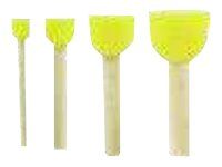 Cléopâtre - pack de 4 - Pinceaux mousse - plusieurs diamêtres disponibles