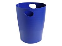 Exacompta Ecobin - Corbeille à papier 15L - bleu nuit