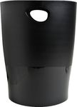 Exacompta ECOBIN Classic - Cesto de basura - 15 L - asas - polipropileno (PP) - negro eco