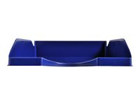 Exacompta Ecotray - Corbeille à courrier bleu nuit