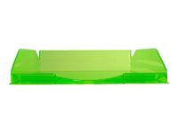 Exacompta Ecotray - Corbeille à courrier vert pomme translucide