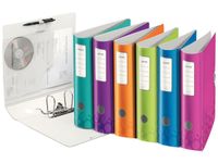 Leitz WOW - Classeur à levier Active 180° - Dos 82 mm - A4 - pour 500 feuilles - disponible dans différentes couleurs