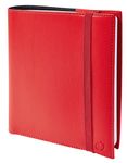 Agenda à élastique Time&Life Medium - 1 semaine sur 2 pages - 16 x 16 cm - rouge - Quo Vadis