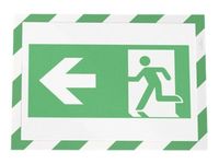 Durable Duraframe Security - 2 Cadres d'affichage bicolore - A4 - vert/blanc (encadrement magnétique)