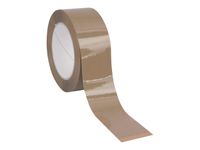 Ruban adhésif d'emballage - 48 mm x 100 m - havane