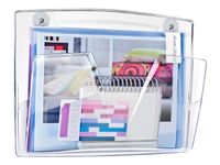 CEP ReCeption - Corbeille murale magnétique - transparente