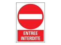 Pickup - Panneau Entrée interdite 1 - 230 x 330 mm