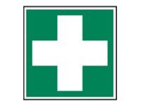 Pickup - Pictogramme - Premiers soins - 150 x 150 mm - autocollant