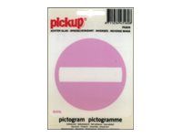 Pickup - Pictogramme inversé - Entrée inderdite - 100 x 100 mm