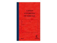 ELVE - Carnet d'entretien de véhicules - 21 x 13 cm