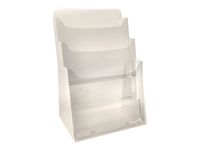 Exacompta - Porte-brochures A4 - 3 compartiments