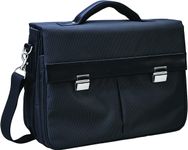 Carpentras Sign - Sacoche pour ordinateur portable 15,6" - 3 soufflets - noir