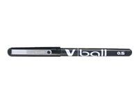 Pilot Vball - Pack de 12 rollers - 0,5 mm - noir