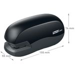 Rapid - Agrafeuse électrique Fixativ 20EX noir - capacité de 20 feuilles - agrafes 24/6 ou 26/6