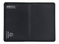 Exacompta Hidentity - Etui de protection de carte de visite - PVC - noir
