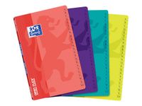 Oxford OpenFlex - Répertoire 9 x 14 cm - 96 pages - petits carreaux (5x5 mm) - disponible dans différentes couleurs