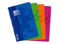 Oxford OpenFlex - Carnet 11 x 17 cm - 96 pages - petits carreaux (5x5 mm) - disponible dans différentes couleurs