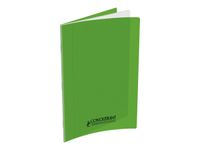Conquérant Classique - Cahier polypro A4 (21x29,7cm) - 96 pages - grands carreaux (Seyes) - vert