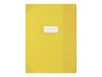 Oxford Strong Line - Protège cahier sans rabat - A4 (21x29,7 cm) - jaune translucide