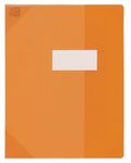 Oxford Strong Line - Protège cahier sans rabat - A4 (21x29,7 cm) - orange translucide