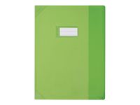 Oxford Strong Line - Protège cahier sans rabat - 24 x 32 cm - vert translucide