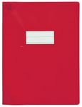 Oxford Strong Line - Protège cahier sans rabat - 24 x 32 cm - rouge opaque