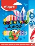 Rotuladores lavables Maped Color'Peps Jungle 12 colores – Punta 2,8 mm