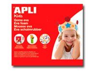 APLI kids - 1 feuille mousse - EVA - 60 x 40 x 0.2 cm - gris