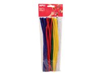 Apli - 50 Chenilles - 30 cm - jaune