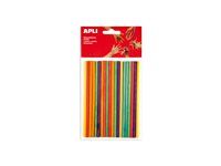 Palo redondo colores 25u. 150x5mm