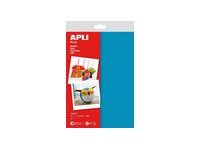 APLI kids - 10 feuilles feutrines - A4 (21 x 29,7 cm) - 10 feuilles - bleu 