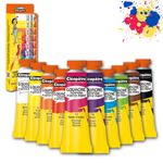 Cléopâtre NÉFERTARI - Pack de 10 gouaches - couleurs assorties - 10 ml