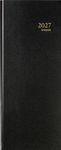 Agenda long Lima Saturnus - 1 jour par page - 12,8 x 33 cm - noir - Brepols