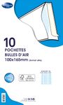 La Couronne - 10 pochettes bulles - 100 x 165 mm - autocollant - blanc