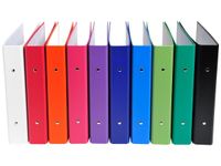 Exacompta - Classeur 2 anneaux - Dos 40 mm - 17 x 22 cm - pour 225 feuilles - disponible dans différentes couleurs