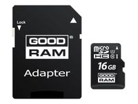 Goodram - carte mémoire 16 Go - Class 10 - micro SDHC - UHS-I U1