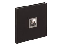 Walther - Album photo 30 x 30 cm - Black & White - noir