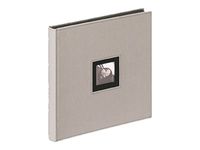 Walther - Album photo 30 x 30 cm - Black & White - gris