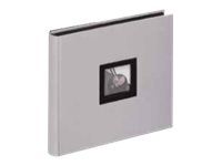 Walther - Album photo 26 x 25 cm - Black & White - gris
