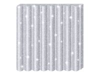 Pâte Fimo Kids - Gris Pailleté - 42G