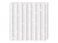 Pâte Fimo Kids - Blanc Pailleté - 42G