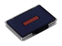 Trodat - 3 Encriers bicolores 6/56/2 recharges pour tampon 5460/5465 - bleu/rouge