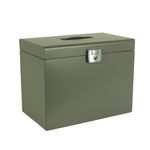 Pierre Henry - Classeur ménager en métal (valisette) avec 5 dossiers suspendus - disponible dans différentes couleurs