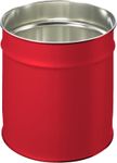 Pierre Henry - Corbeille à papier 12L - métal - rouge