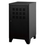 Casier de bureau avec pieds - 57,5 x 40 x 40 cm - noir