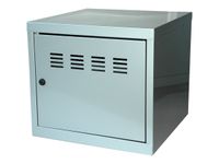 Casier cube / Vestiaire - 36 x 40 x 40 cm - aluminium