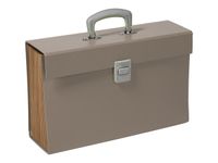 Pierre Henry - Classeur ménager (valisette trieur) 20 onglets - taupe