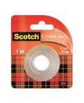 Scotch Crystal - Recharge Ruban adhésif - 19 mm x 25 m