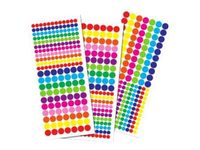 Oberthur Petit Format - 606 gommettes - rondes vives