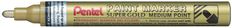 Pentel PAINT MARKER - Marqueur permanent - pointe moyenne - or